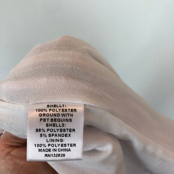 NWT NBD Revolve Suri Striped Sequin Mini Dress - Picture 8 of 9